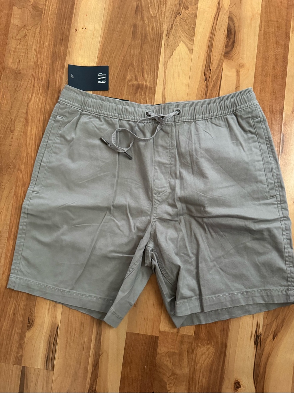 GAP Men's Light Gray Swim Hybrids with Drawstring